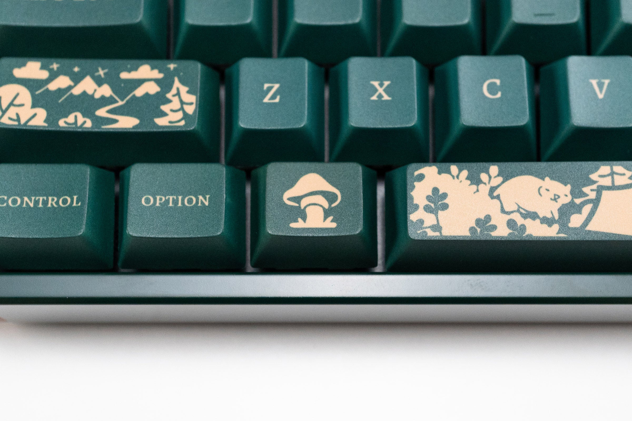 MK x Keychron K2 HE Special Edition Sylvan Hollow 75% Wood Wireless Keyboard keyboard image