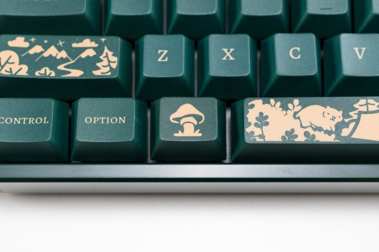 MK x Keychron K2 HE Special Edition Sylvan Hollow 75% Wood Wireless Keyboard MKU5FQCWZZ |77782|