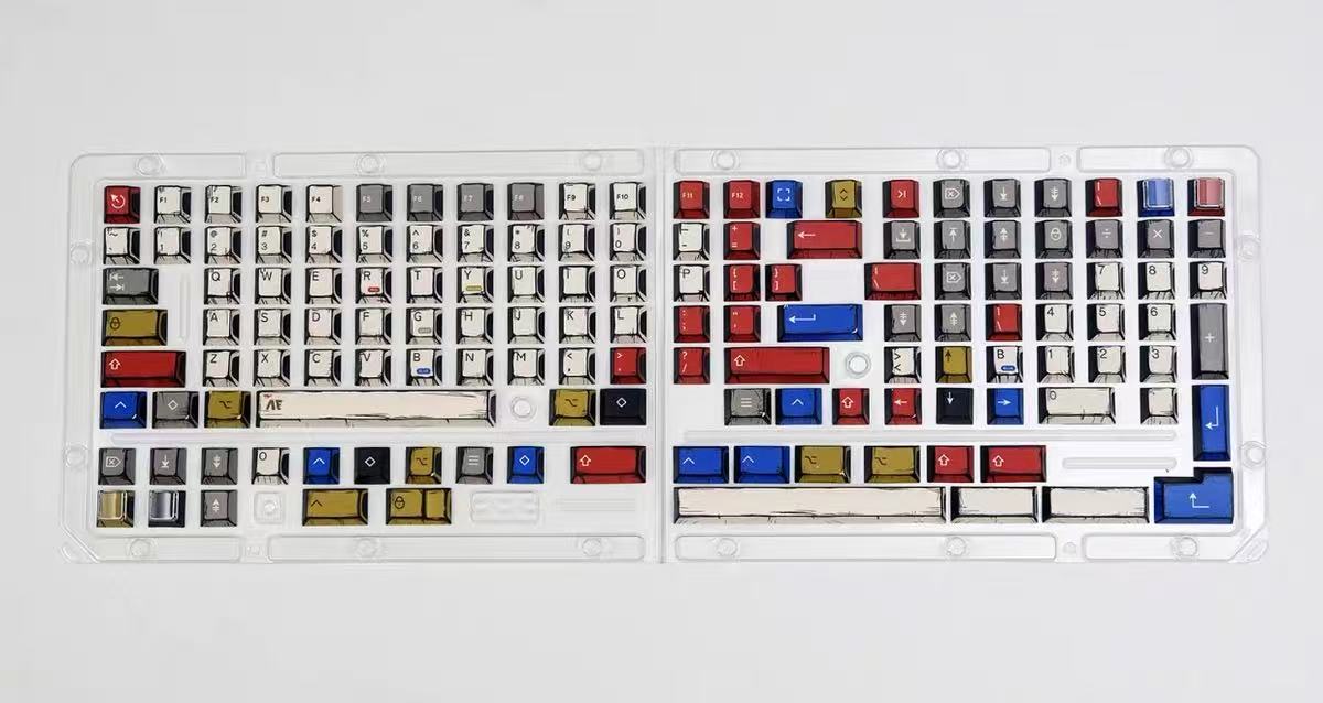 Click Inc Comic Dye Sub Keycaps MKAHNKKZYY |25167|