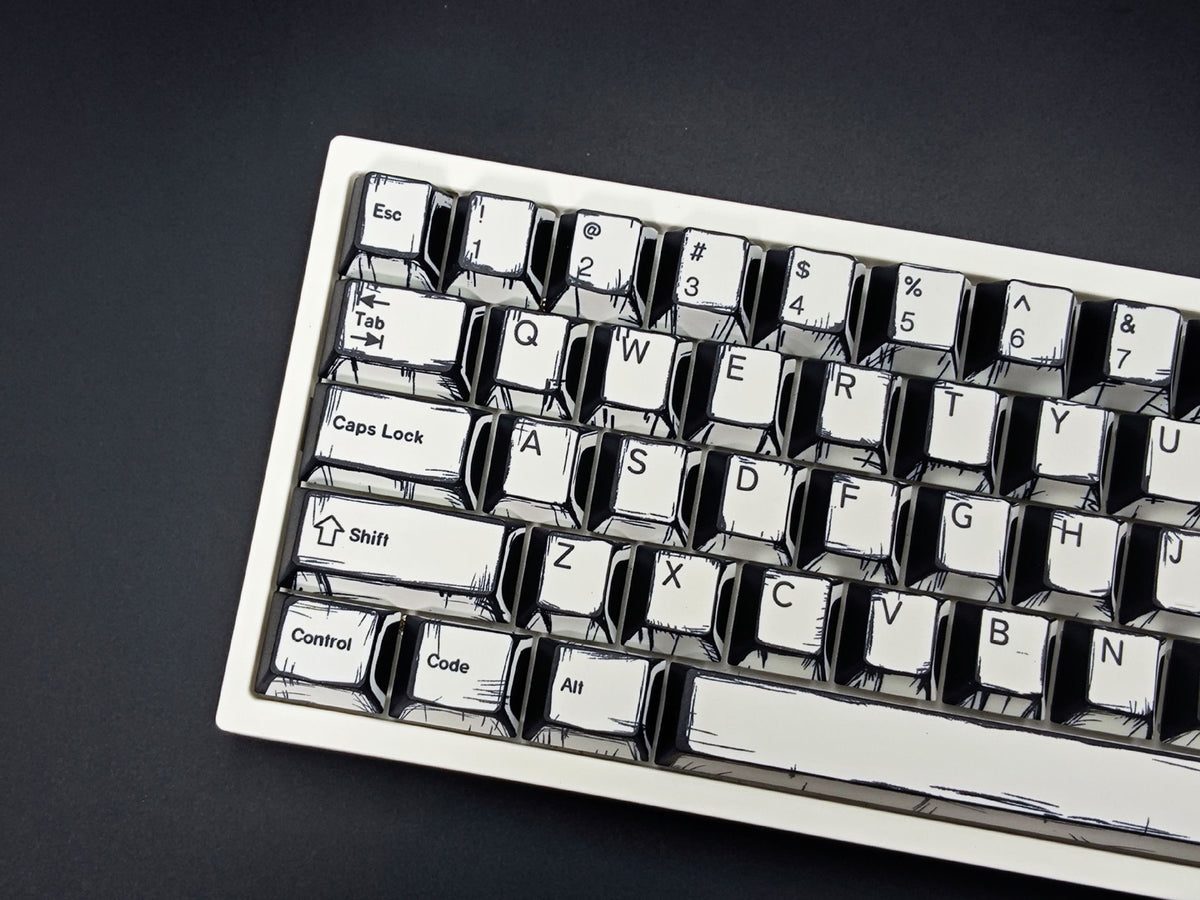 Click Inc Comic Cherry Profile Dye Sub Keycaps