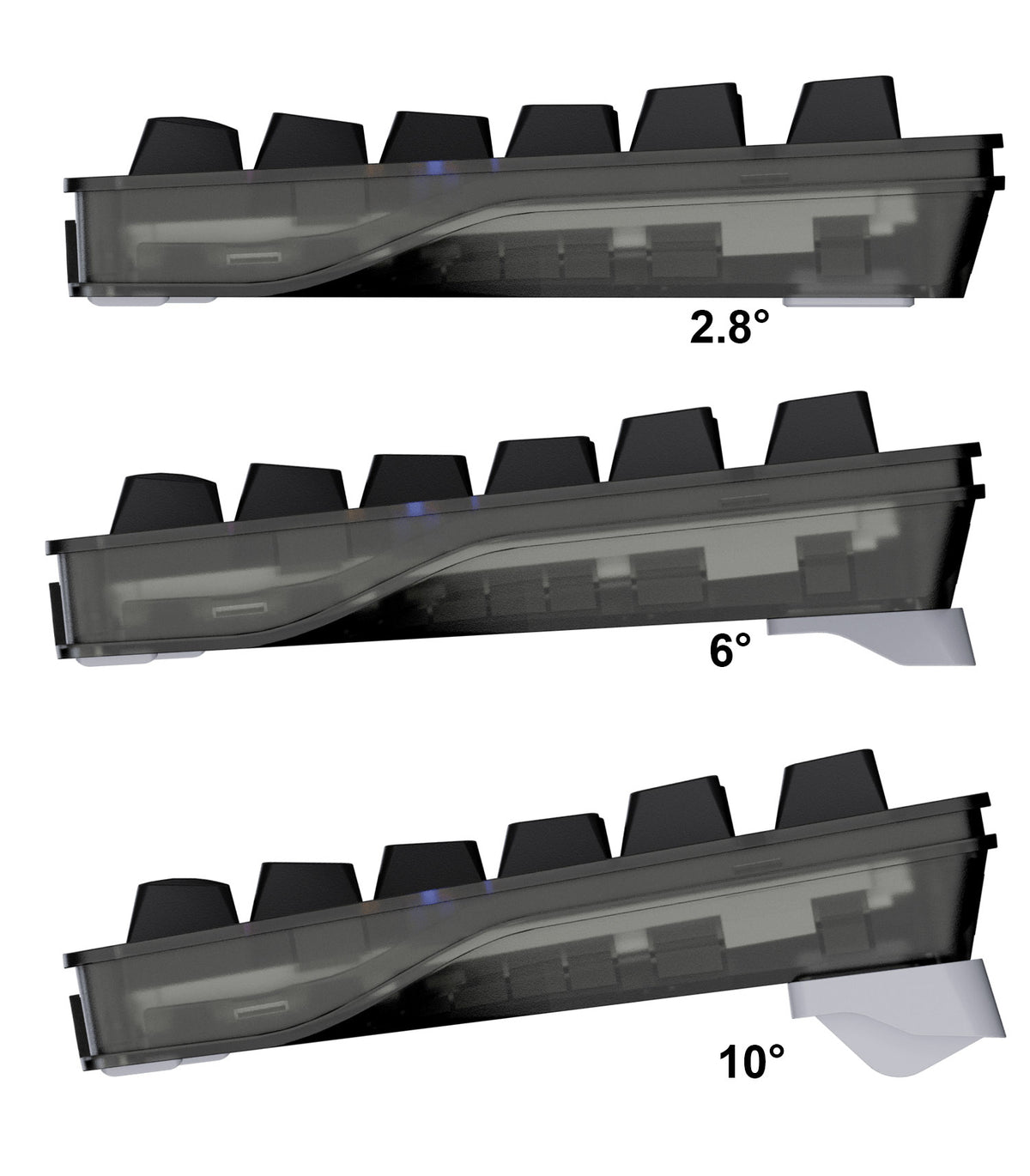 Wooting 80HE Magnetic 75% Hotswap RGB Keyboard MK8LGDSWW7 |75383|