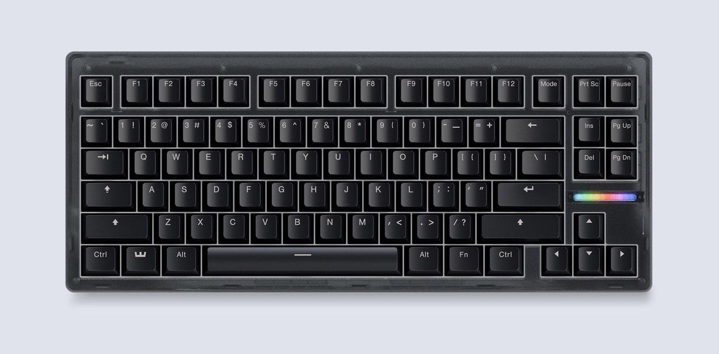 Wooting 80HE Magnetic 75% Hotswap RGB Keyboard MK8LGDSWW7 |25173|