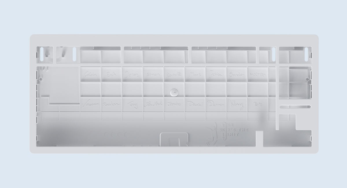 Wooting 80HE Magnetic 75% Hotswap RGB Keyboard MK8LGDSWW7 |25175|