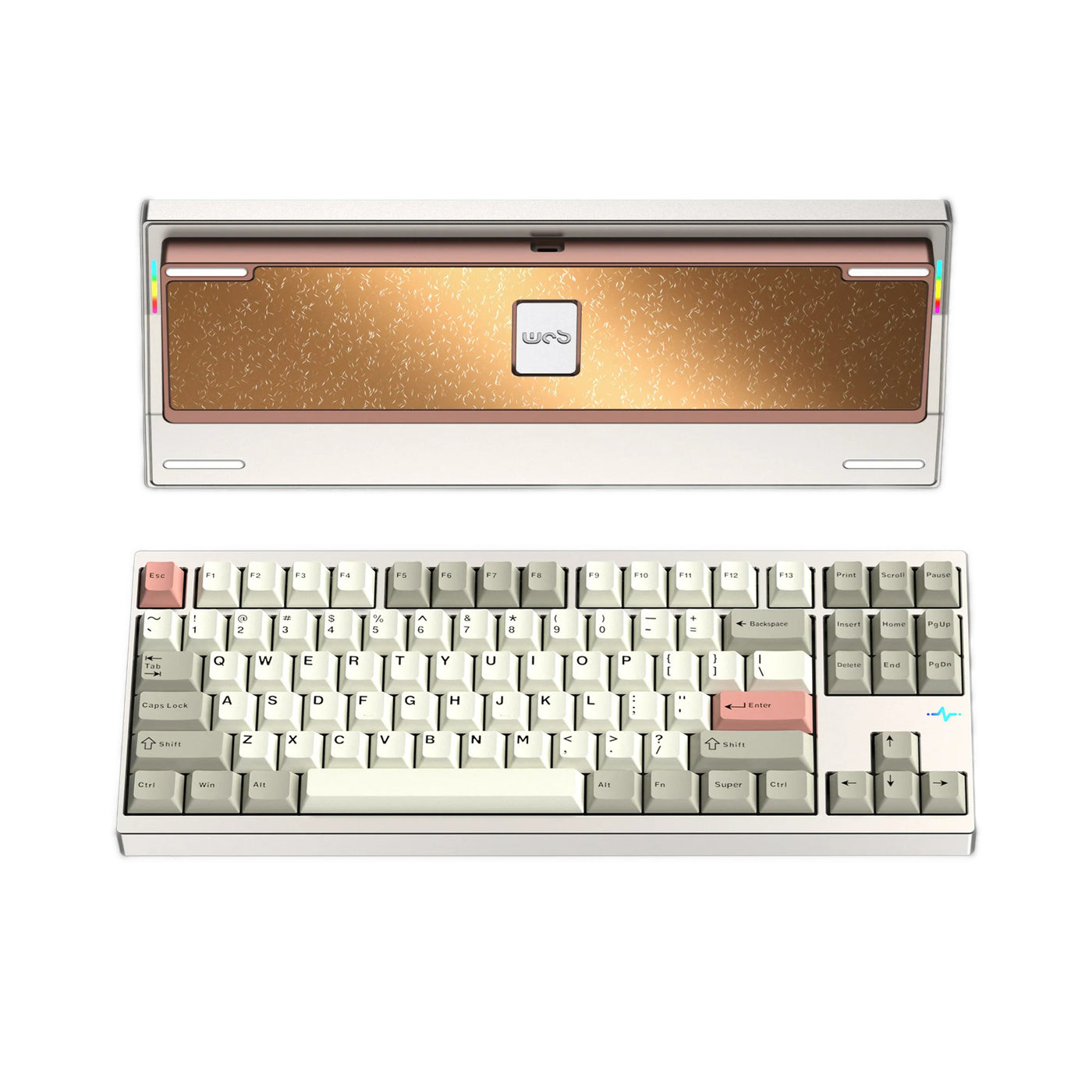 MK x WOBKEY Crush 80 Reboot Pro Non-Flex Edition Aluminum Wireless Keyboard MKYR3W70TS |0|