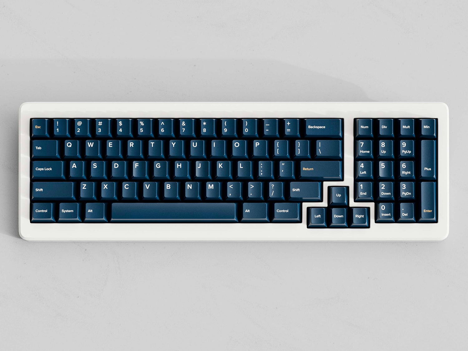 GMK Fabrik Base 165 Key Cherry Profile Double Shot ABS Keycap Set