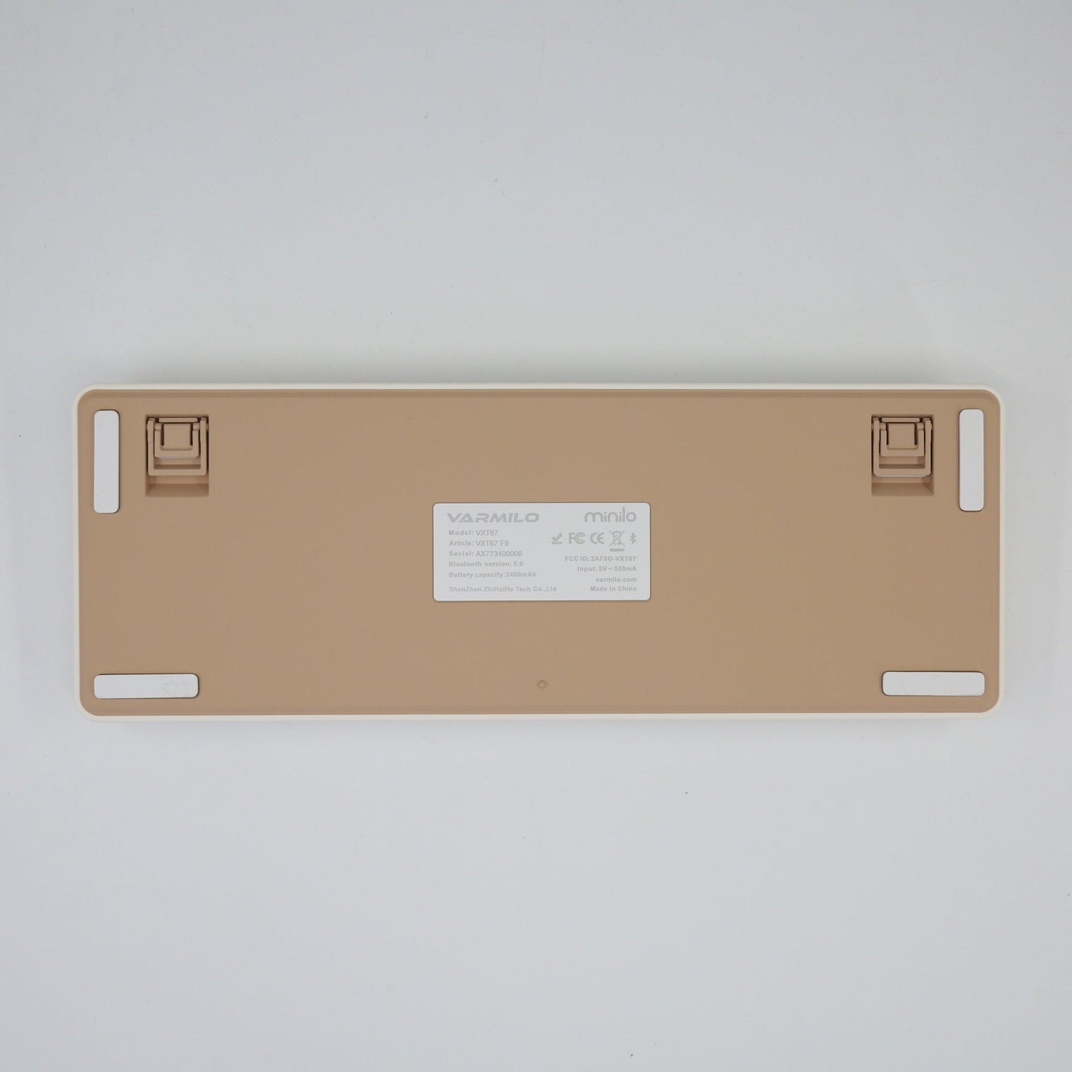 Varmilo Minilo VXT67 Latte 65% Wireless Hotswap RGB Keyboard MKWSA0JHIT |77578|