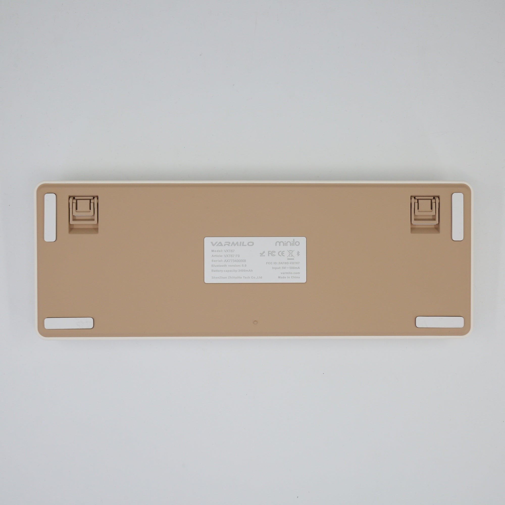 Varmilo Minilo VXT67 Latte 65% Wireless Hotswap RGB Keyboard MKWSA0JHIT |77578|