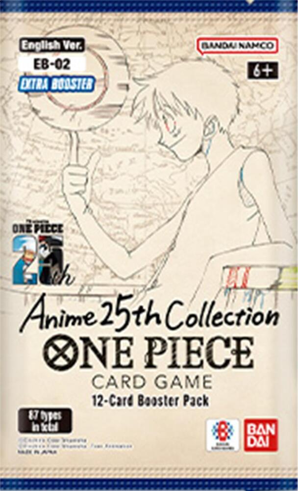 One Piece TCG Anime 25th Collection (EB-02) Extra Booster Pack One Piece TCG Anime 25th Collection (EB-02) Extra Booster Pack
