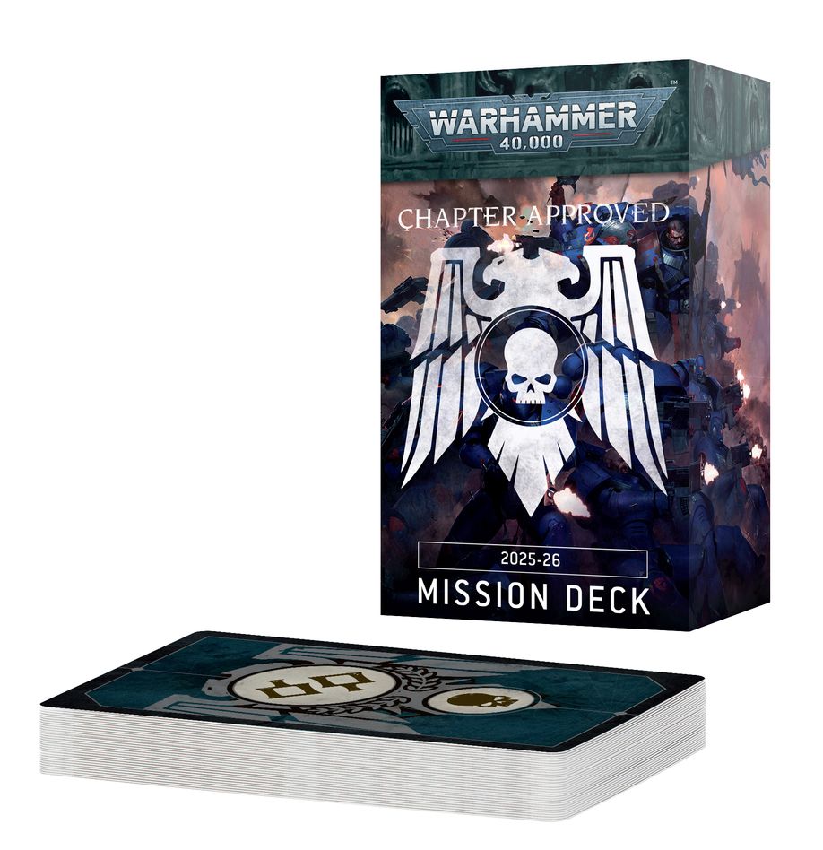 Warhammer 40000 Chapter Approved Mission Deck (2025) MKY0AZWKKV |0|