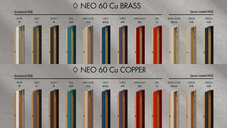 Neo60 Cu * Aluminum Barebones 60% Wireless DIY Keyboard Kit MKQYJLOMHF |75913|