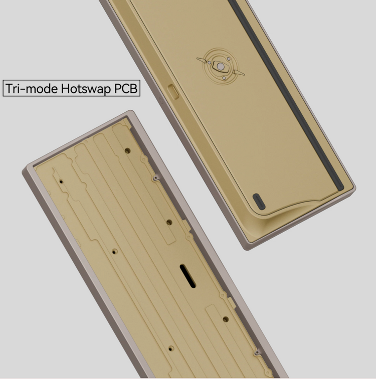 Neo60 Cu * Aluminum Barebones 60% Wireless DIY Keyboard Kit MKQYJLOMHF |0|