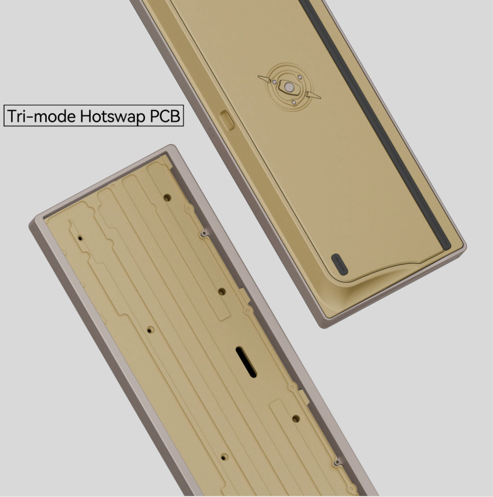 Neo60 Cu * Aluminum Barebones 60% Wireless DIY Keyboard Kit MKQYJLOMHF |0|