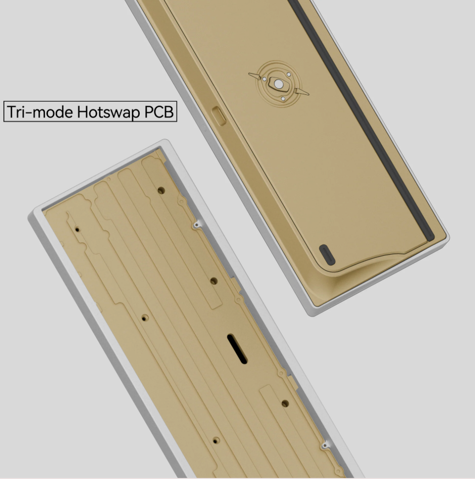 Neo60 Cu * Aluminum Barebones 60% Wireless DIY Keyboard Kit MKQYJLOMHF |25470|
