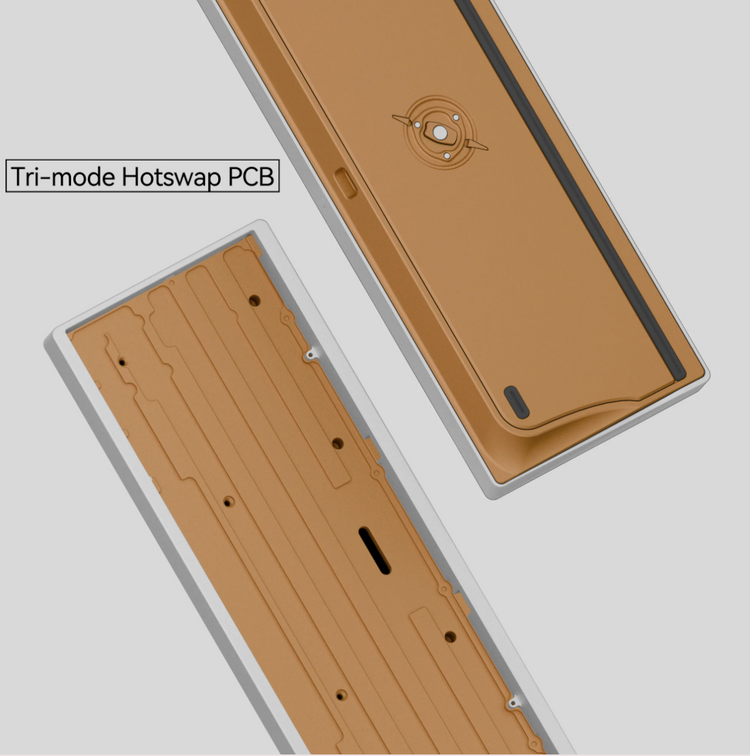 Neo60 Cu * Aluminum Barebones 60% Wireless DIY Keyboard Kit MKQYJLOMHF |25471|