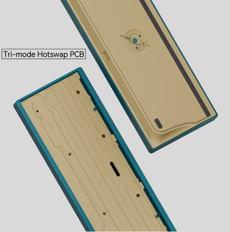 Neo60 Cu * Aluminum Barebones 60% Wireless DIY Keyboard Kit MKQYJLOMHF |25472|