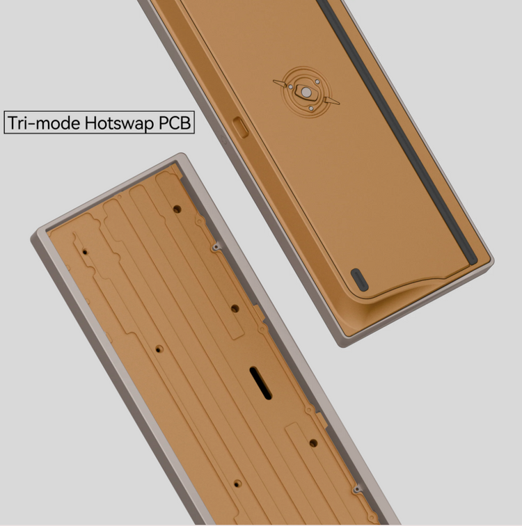 Neo60 Cu * Aluminum Barebones 60% Wireless DIY Keyboard Kit MKQYJLOMHF |25475|