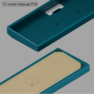 Neo60 Core Aluminum Barebones 60% Hotswap Wireless DIY Keyboard Kit MK3K9G7BTK |25494|