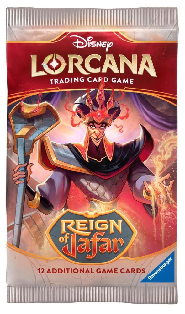 Disney Lorcana TCG Reign of Jafar Booster Pack MK1JIF9DPK |0|