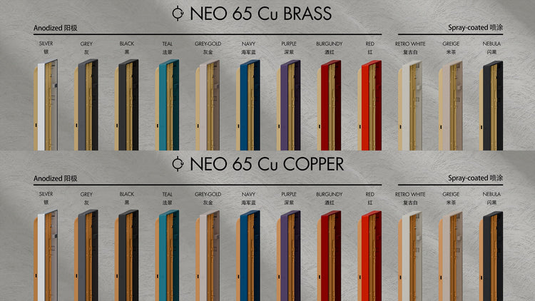 Neo65 Cu * Aluminum Barebones Hotswap Wireless DIY Keyboard Kit MKPHNPTGJV |75994|