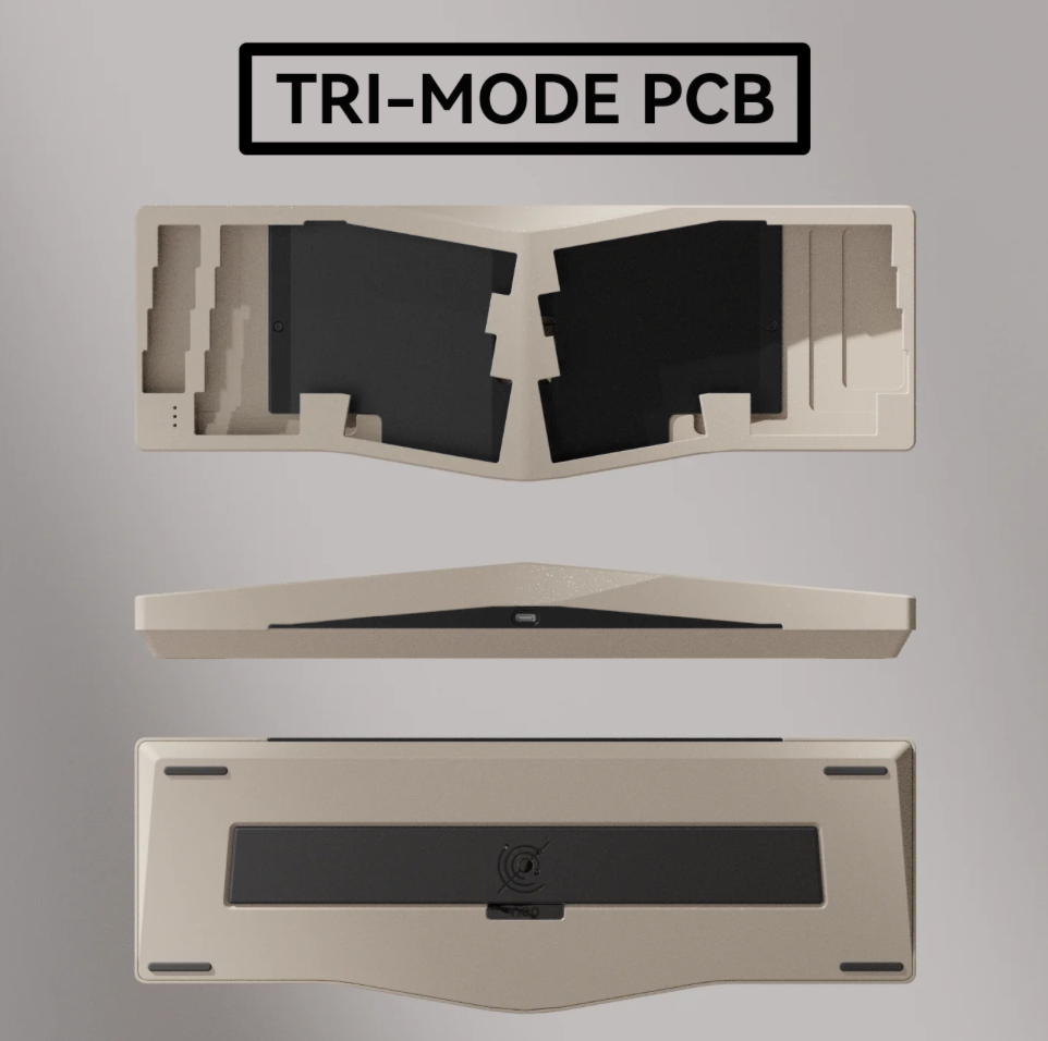 Neo Ergo * Aluminum Barebones 65% Alice DIY Keyboard Kit MKD5AY4JY1 |25542|