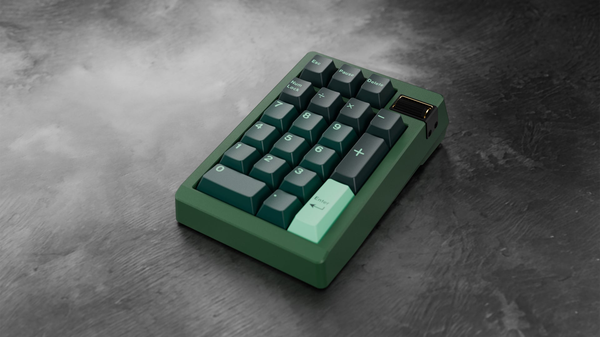 Meletrix ZoomPad TIGA Aluminum Barebones Numpad DIY Kit