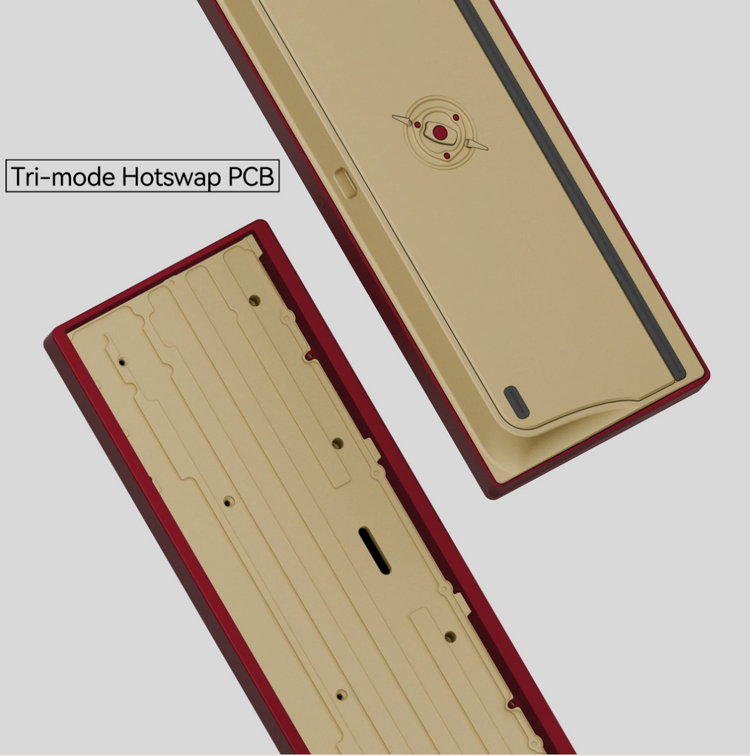 Neo60 Cu * Aluminum Barebones 60% Wireless DIY Keyboard Kit MKQYJLOMHF |25563|