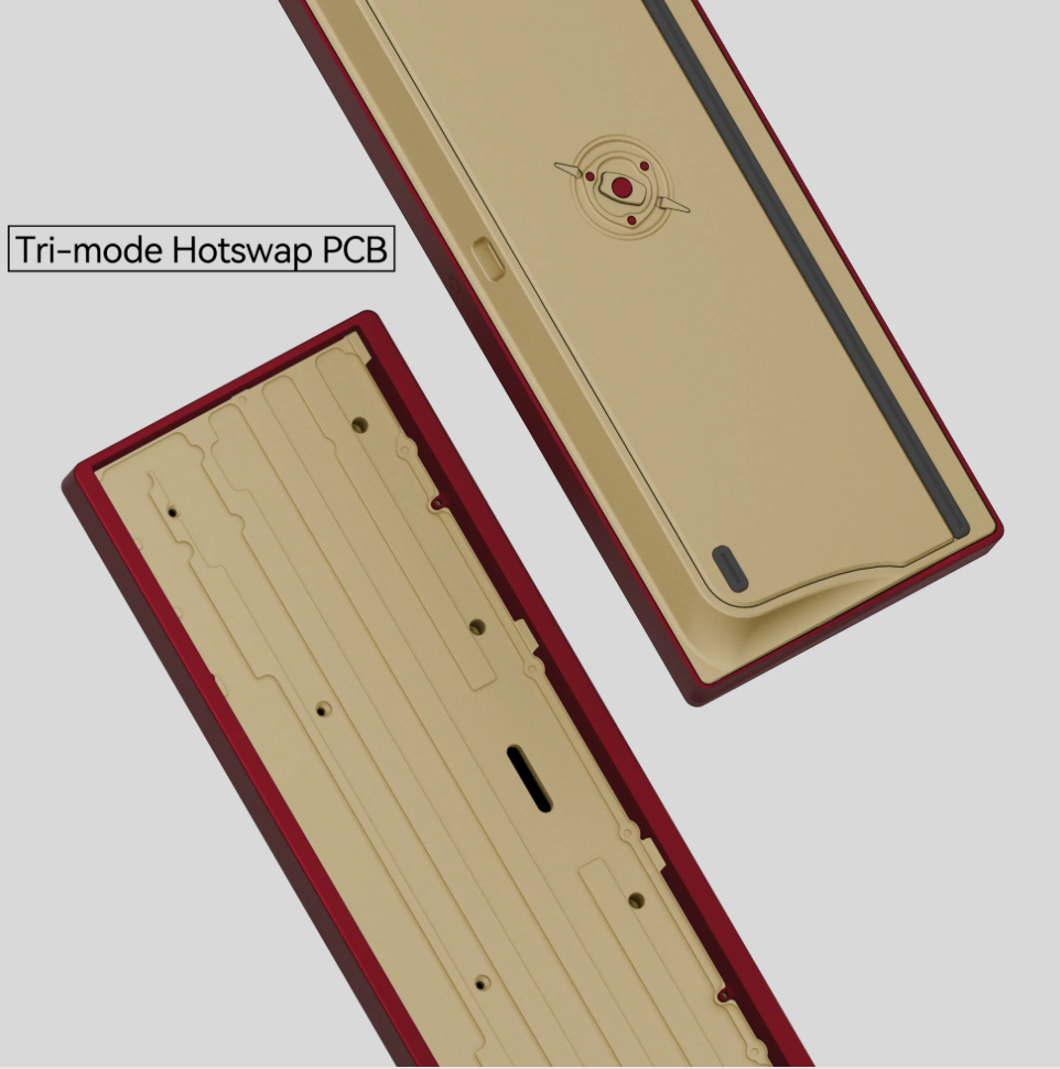 Neo60 Cu * Aluminum Barebones 60% Wireless DIY Keyboard Kit MKQYJLOMHF |25563|