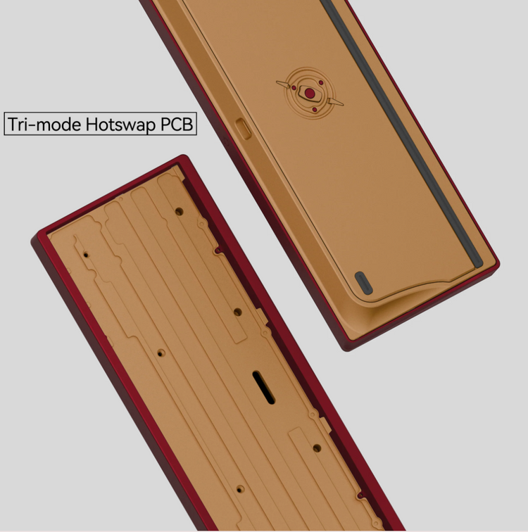 Neo60 Cu * Aluminum Barebones 60% Wireless DIY Keyboard Kit MKQYJLOMHF |25564|