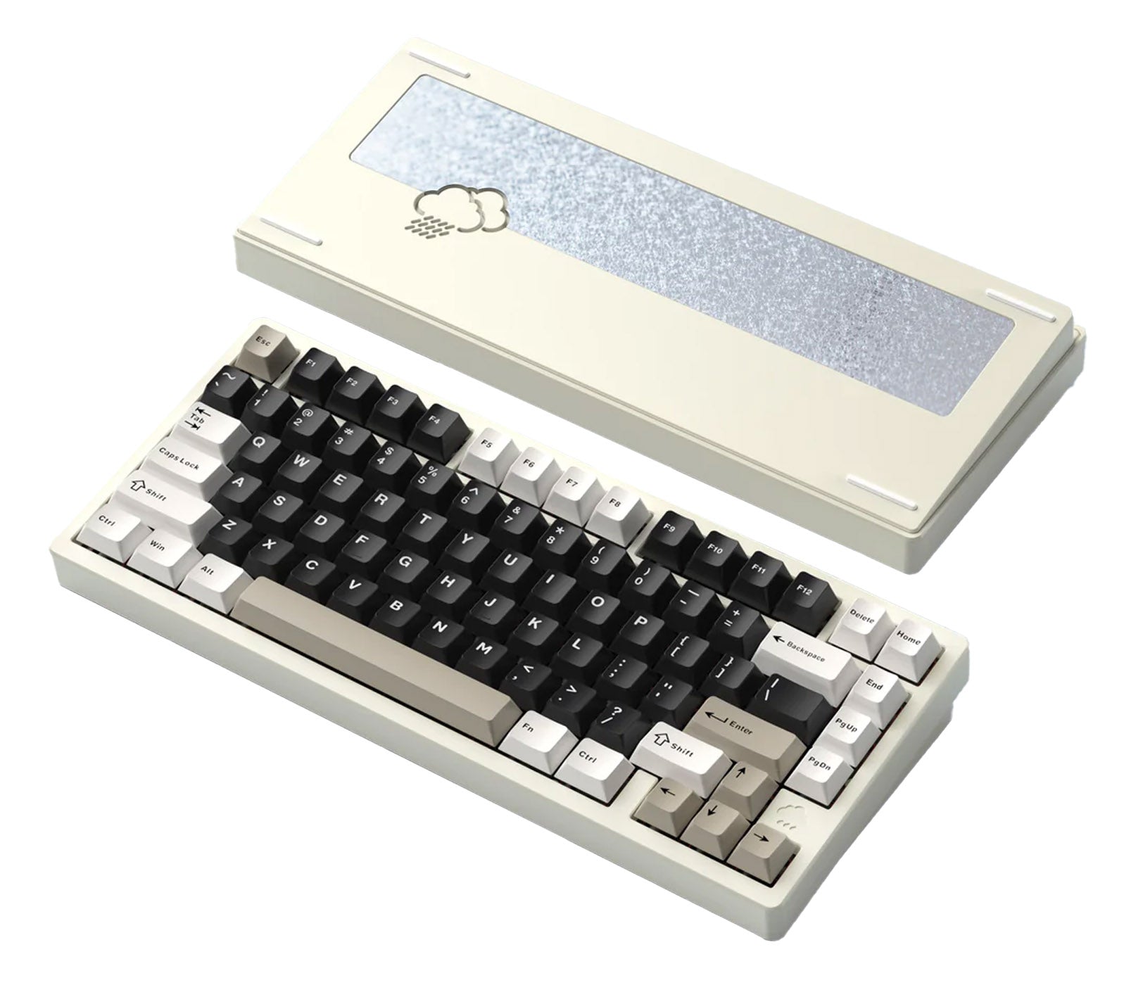 MK x WOBKEY Rainy 75 Pro Aluminum 75% Hotswap Wireless A-RGB Non-flex Cut Keyboard MKMW47H68E |25569|