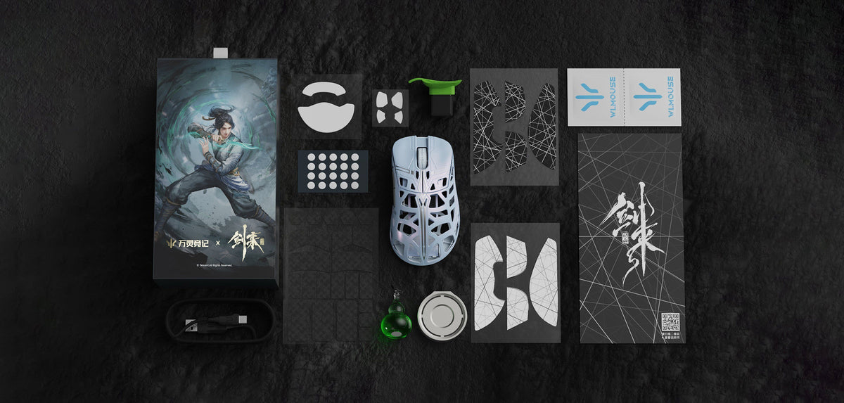 MK x WLMOUSE x The Swords Wireless 8K Mouse