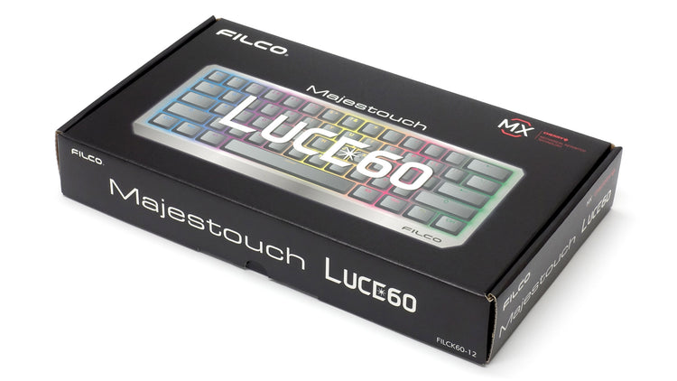 Filco Majestouch Luce60 Hotswap RGB Keyboard MKC12PSFPI |76793|