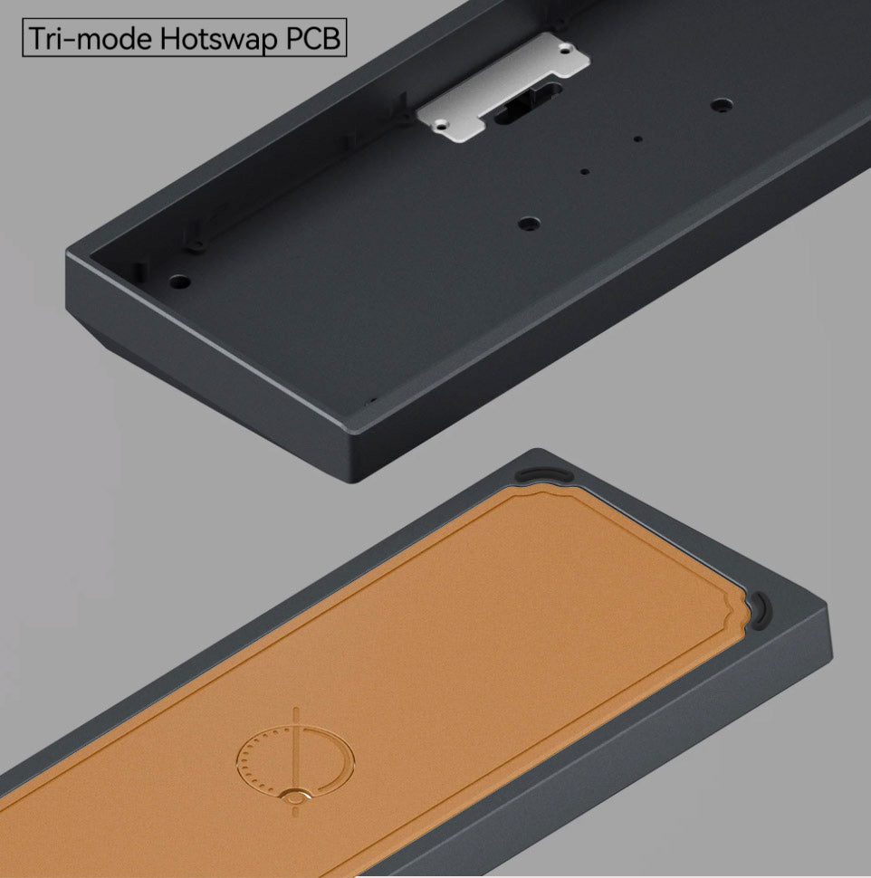 Neo60 Core Aluminum Barebones 60% Hotswap Wireless DIY Keyboard Kit MK3K9G7BTK |25856|