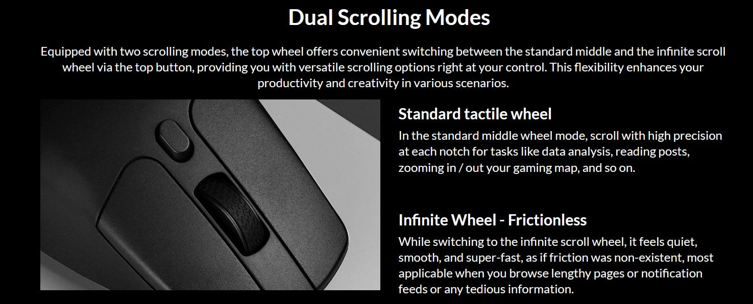 Keychron M6 Wireless 8K Mouse