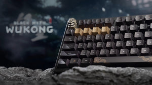 Keychron Black Myth Wukong Aluminum 75% Wireless Keyboard MKDXJOCLD4 |76292|