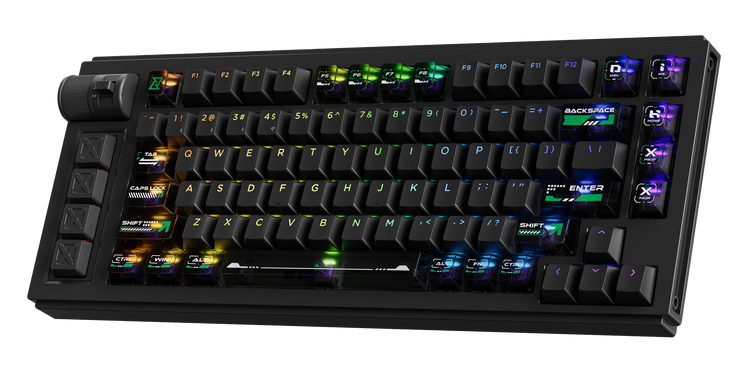 Lemokey L1 HE * Aluminum 75% RGB Keyboard MK1EYFWGEG |76520|