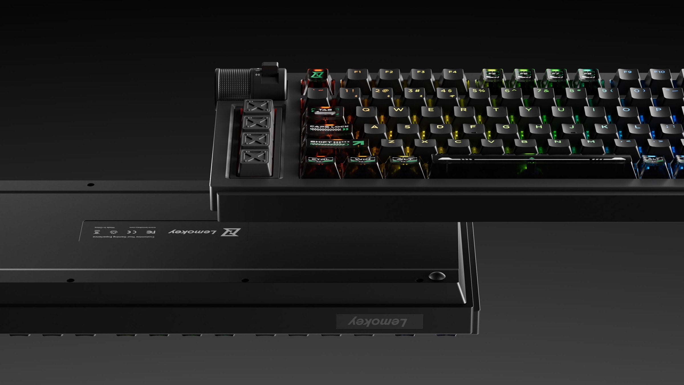 Lemokey L1 HE * Aluminum 75% RGB Keyboard MK1EYFWGEG |76521|