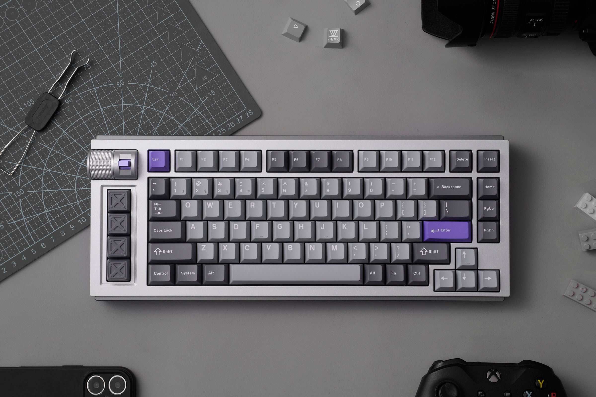 Lemokey L1 HE * Aluminum 75% RGB Keyboard MK1EYFWGEG |76511|