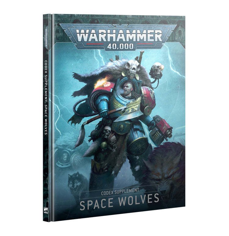 Warhammer 40000 Space Wolves Codex Supplement MKPTGMS29P |0|