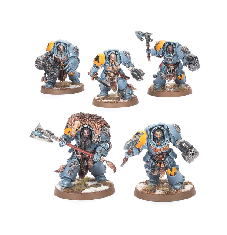 Warhammer 40000 Space Wolves Wolf Guard Terminators MK4DPHN9AU |76149|