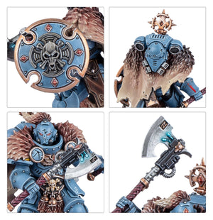 Warhammer 40000 Space Wolves Wolf Guard Headtakers MK32BM5KDS |76158|