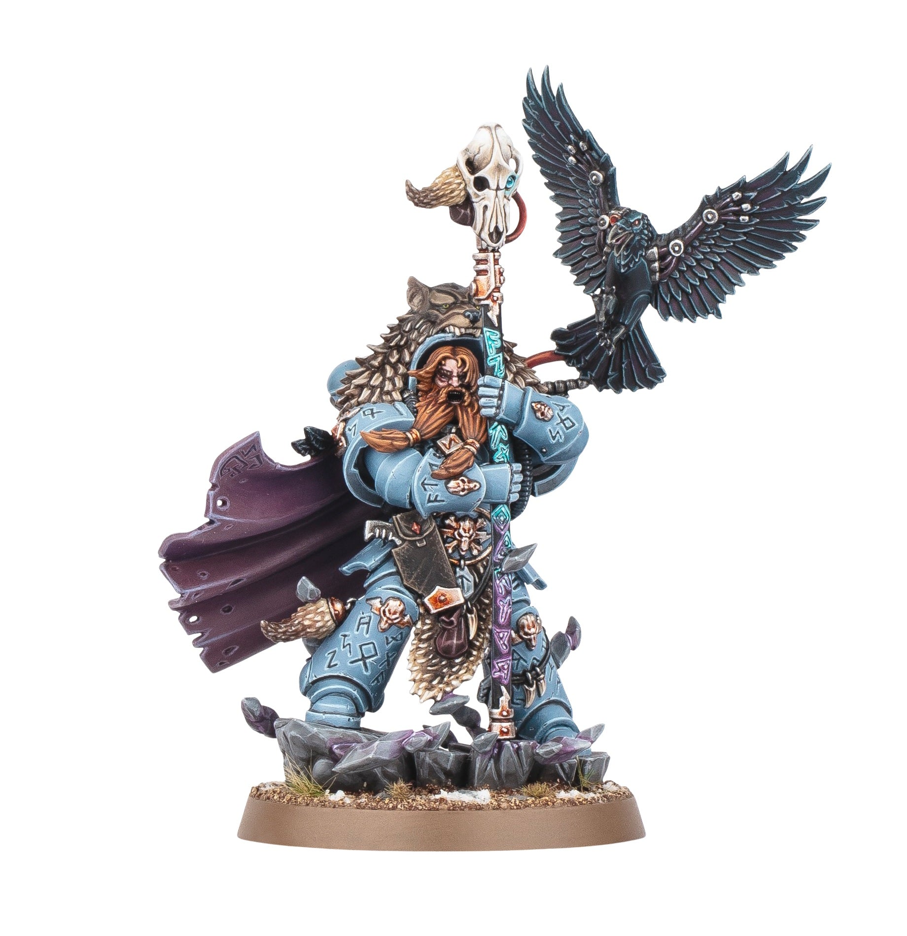Warhammer 40000 Space Wolves Njal Stormcaller MKSO9F91XI |76162|