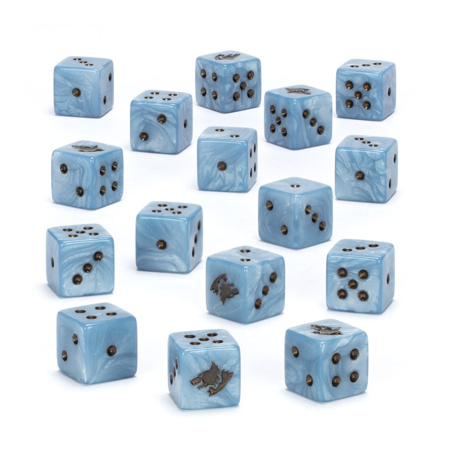 Warhammer 40,000 Space Wolves Dice MK2DTR4B0S |0|