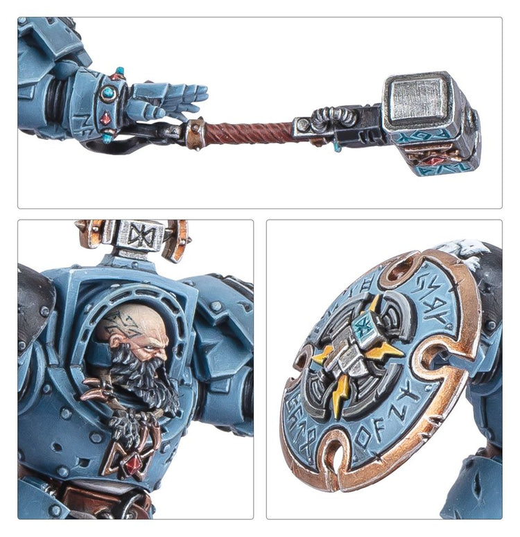 Warhammer 40000 Space Wolves Arjac Rockfist MKQDL0SDWY |76168|