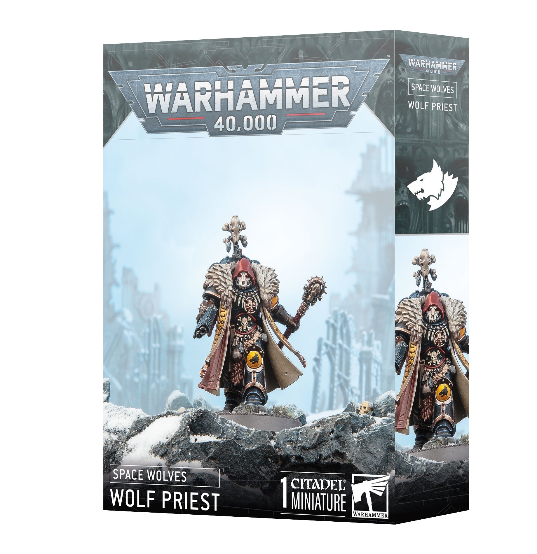 Warhammer 40000 Space Wolves Wolf Priest MK4N4CLZXY |0|