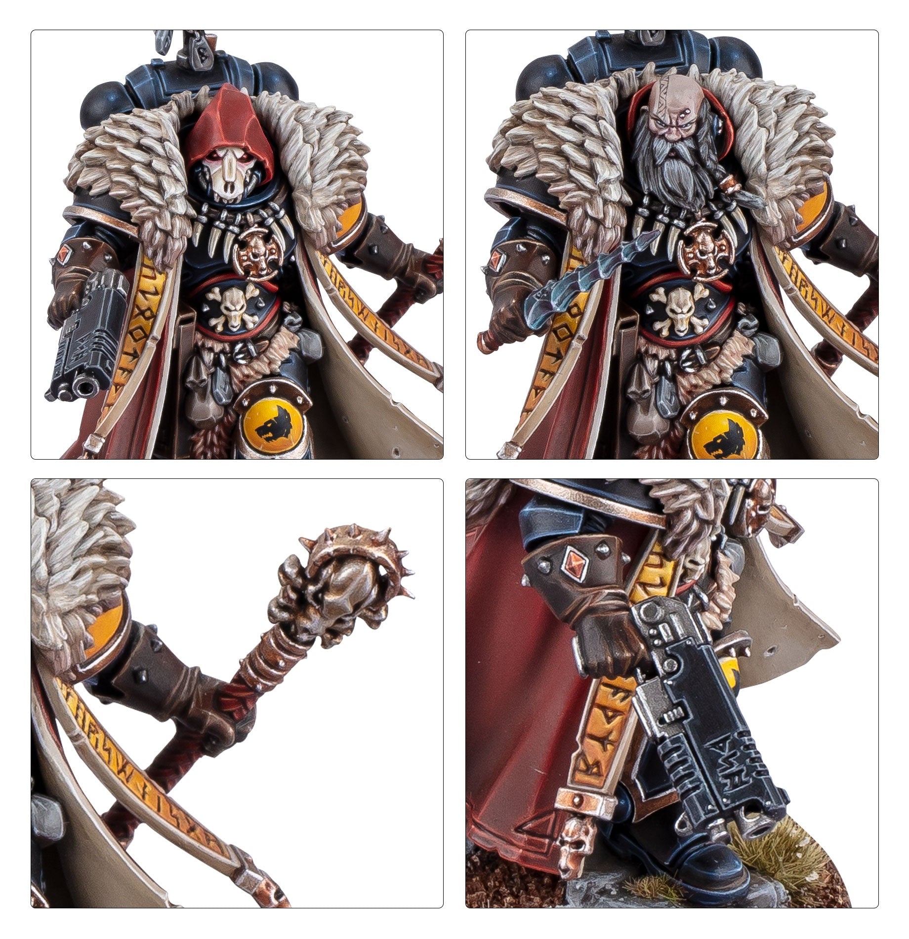 Warhammer 40000 Space Wolves Wolf Priest MK4N4CLZXY |76174|