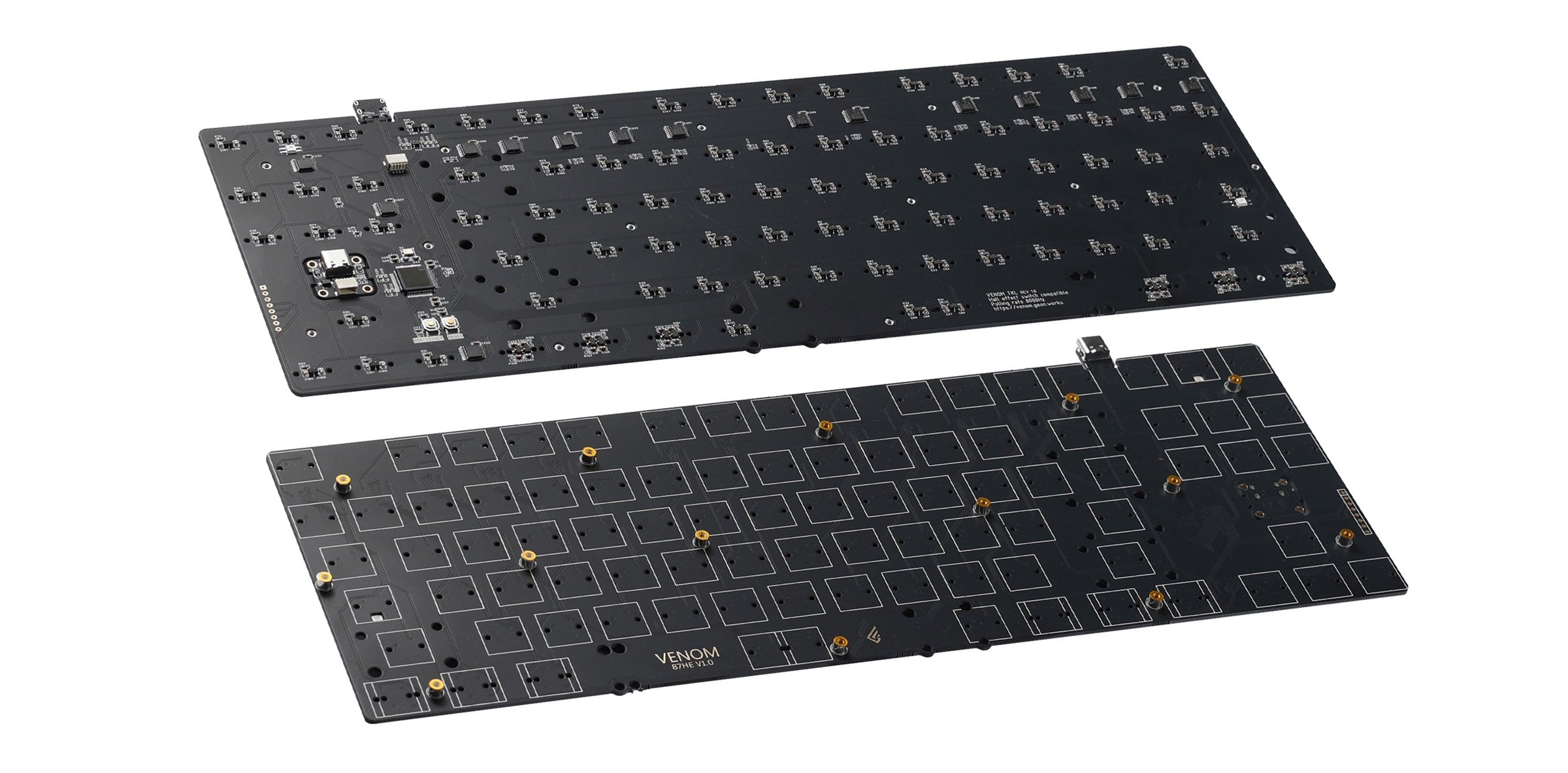 KBDFans Tiger Lite Gaming Venom HE 8K Barebones TKL DIY Keyboard Kit MK2NVP1NOP |76351|