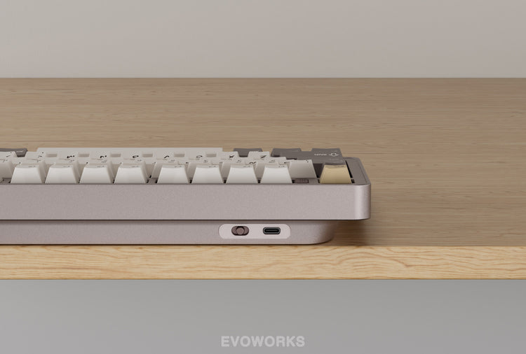 Evoworks Evo75 Aluminum Hotswap Wireless Keyboard MKTTJ5JET9 |76241|