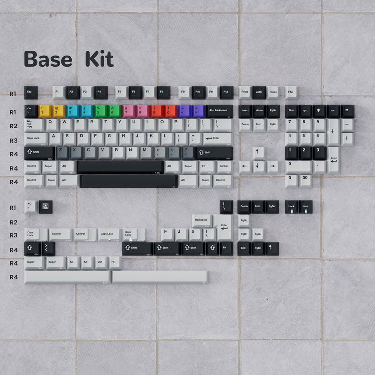 KBDFans PBTfans No Signal R2 * Keycap Set MKEJ6VU323 |0|