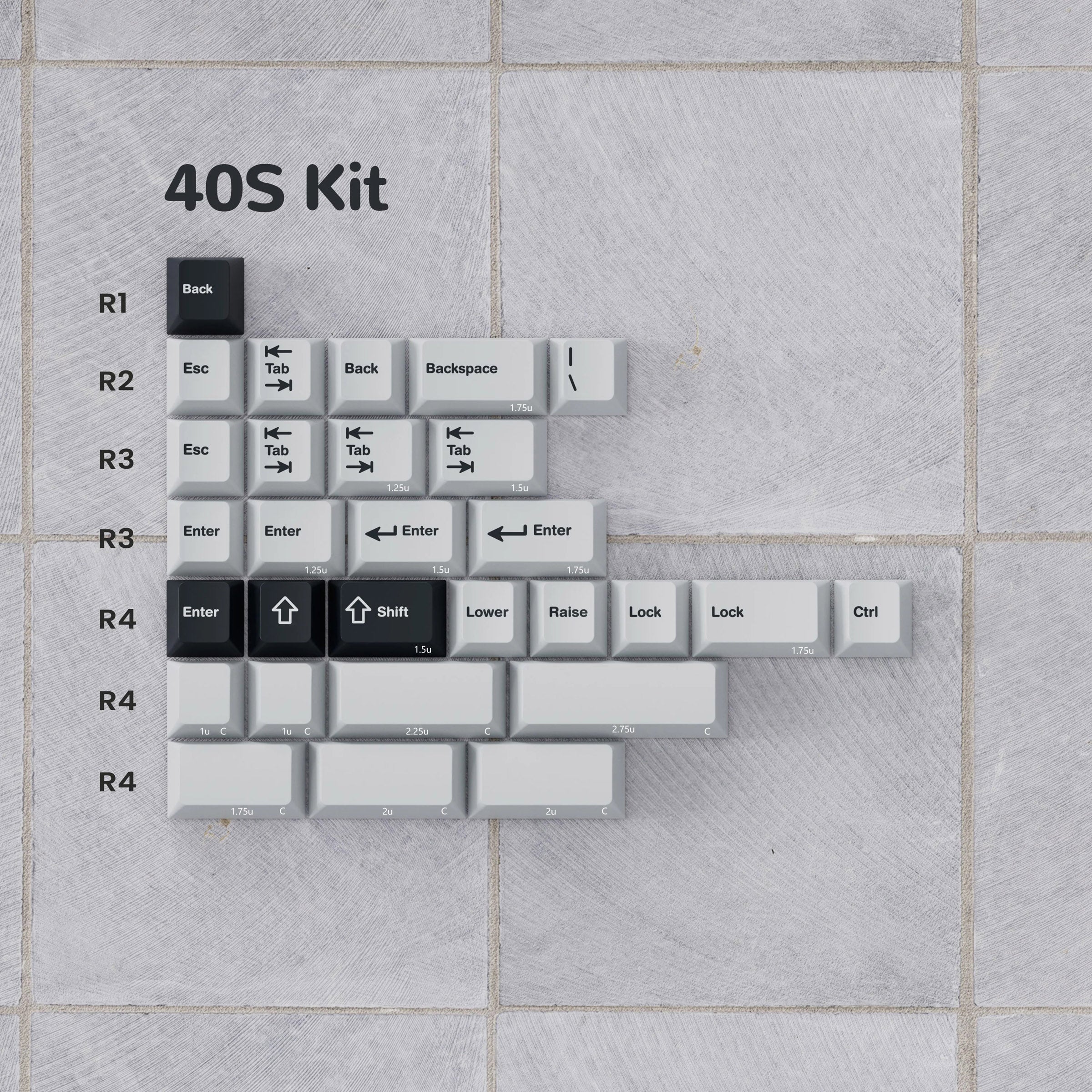 KBDFans PBTfans No Signal R2 * Keycap Set MKEJ6VU323 |26117|