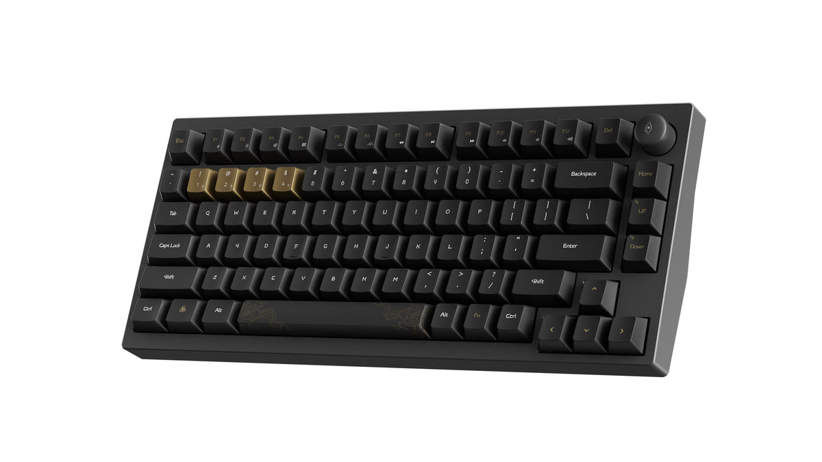 Keychron Black Myth Wukong Aluminum 75% Wireless Keyboard